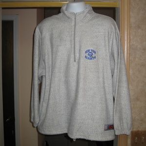 NFL The Edge New York Giants 1/4 Zip Pullover